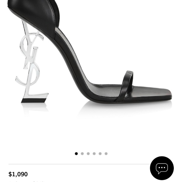 St Laurent Opyum 110mm YSL Leather Heels - Picture 3 of 3